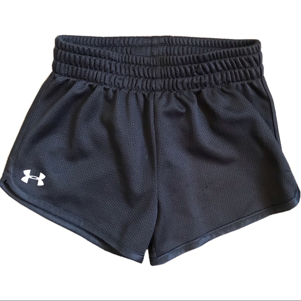 Under Armour Black Polyester Shorts
